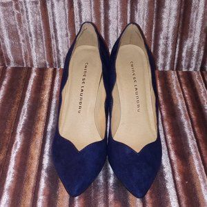 Navy Blue Pumps